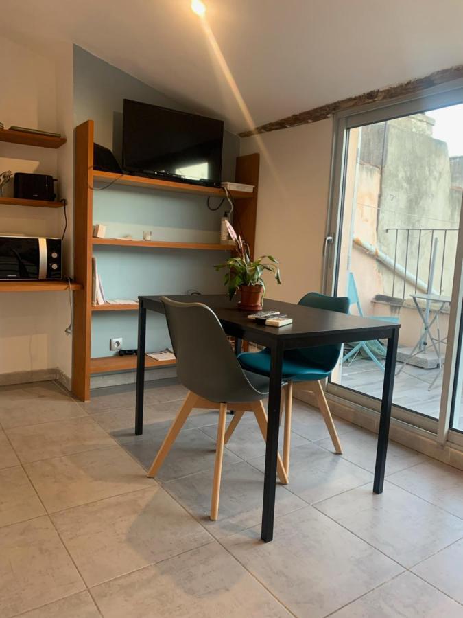 Studio Avec Terrasse Aix-en-Provence Dış mekan fotoğraf